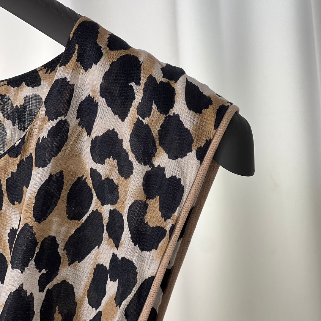 ÉCLAT SAUVAGE – Leopard Statement Jumpsuit