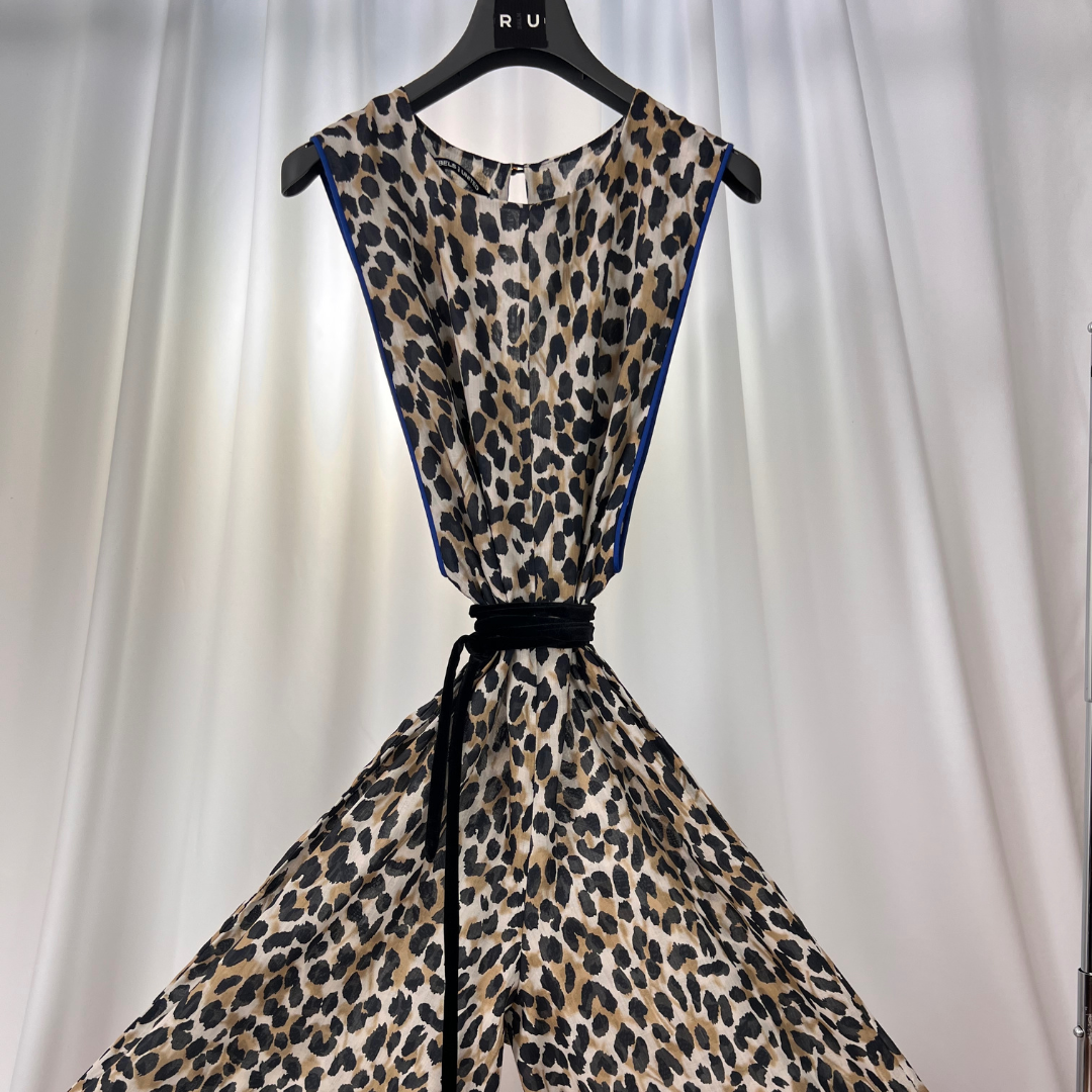 ÉCLAT SAUVAGE – Leopard Statement Jumpsuit