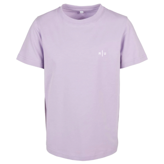 Basic 100% Bio-Baumwolle T-Shirt, lila