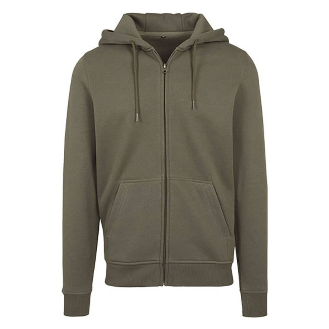 Olive Peace Zip Hoody