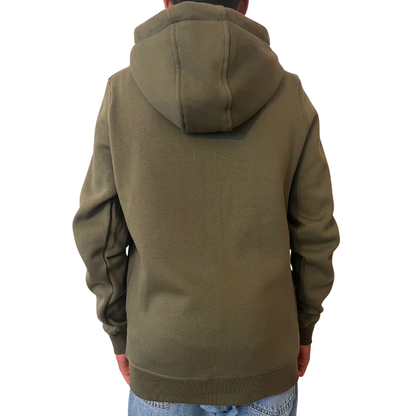 Olive Peace Zip Hoody