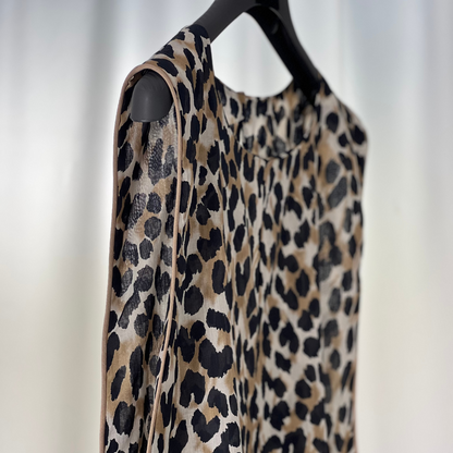 ÉCLAT SAUVAGE – Leopard Statement Jumpsuit