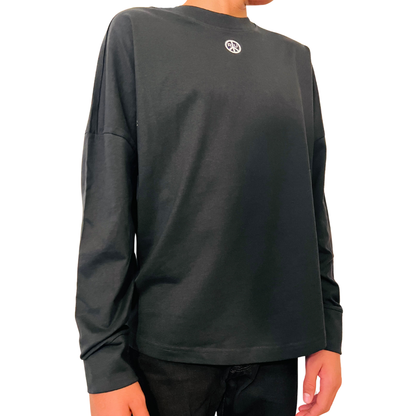 Midnight Peace Oversized Long Sleeve