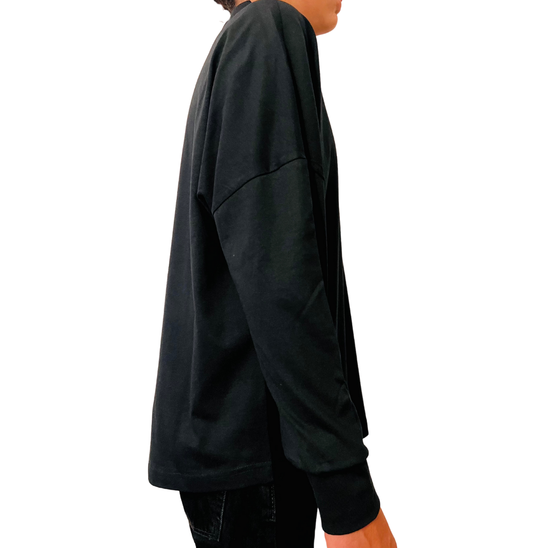 Midnight Peace Oversized Long Sleeve