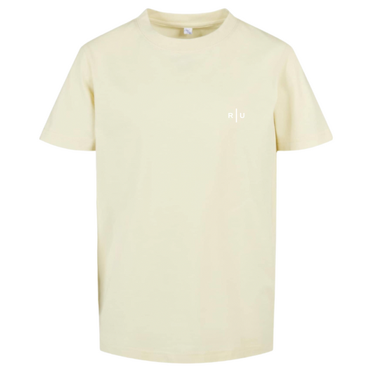 Basic 100% Bio-Baumwolle T-Shirt, gelb