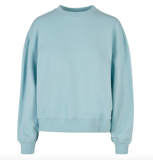 Himmelblaues Sweatshirt aus der „Candy Clouds“-Edition – ein lässiger, moderner Look mit weichem Material und entspanntem Schnitt, ideal für jeden Tag.